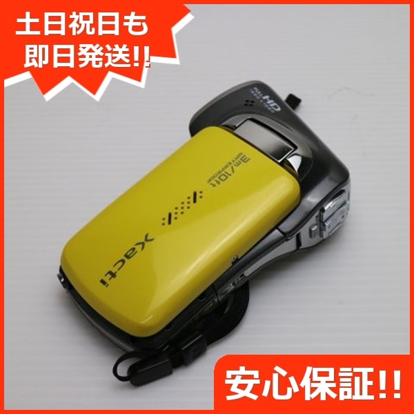 超美品 DMX-CA100 イエロー SANYO Xacti デジタルビデオカメラ 162