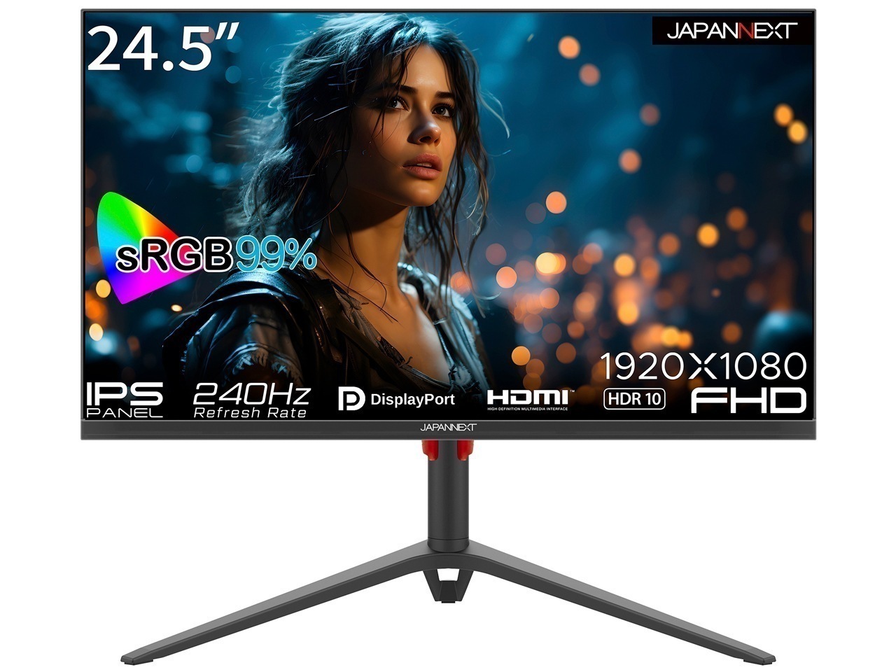 JN-IPS245G240FHDR-HP [24.5 インチ] ゲーミングモニター