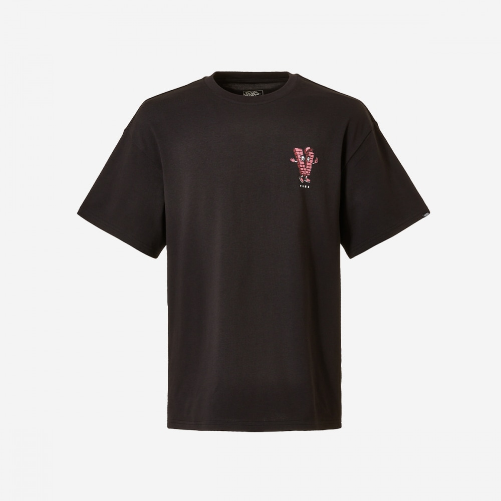 ヴァンズ ブリック グラフィック Tシャツ VN000QNEBLK-BLACK