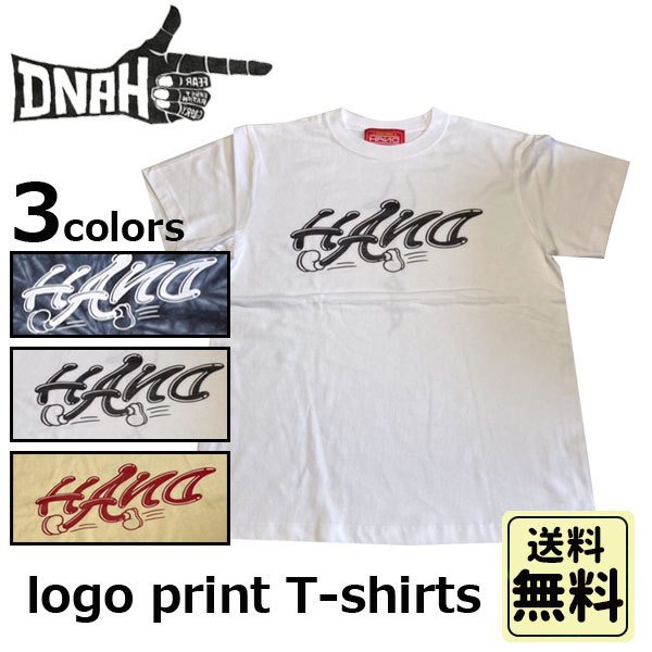 メンズ　HAND　ハンド　ロゴプリントTシャツ　大阪発ブランド　C