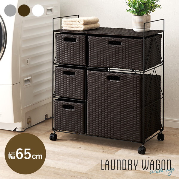 RAN-2458DBR ランドリーラック メーカー直送