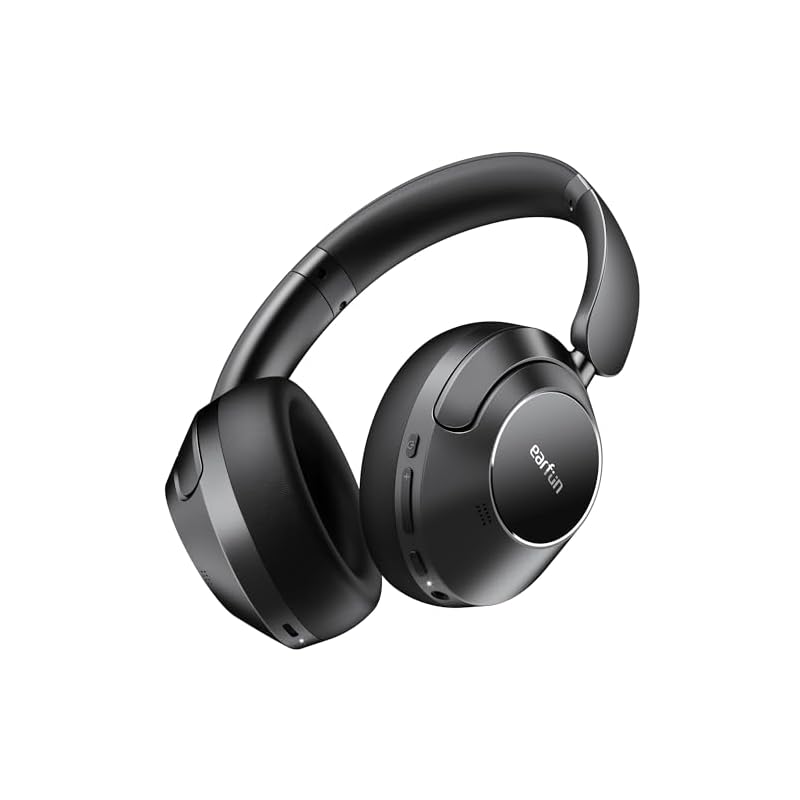 【VGP 2024 SUMMER コスパ大赏】EarFun Wave Pro ワイヤレス ヘッドホンBluetooth 5.4【2025年新アップグレード】LDAC対応アクティブノイズキャンセリングイ