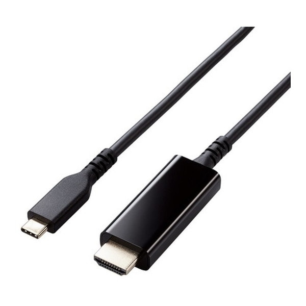 MPA-CHDMIS30BK ブラック [TypeC to HDMI 変換ケーブル (3m 4K 60Hz 断線に強い 高耐久 ミラーリング マルチディスプレイ対応)] メーカー直送