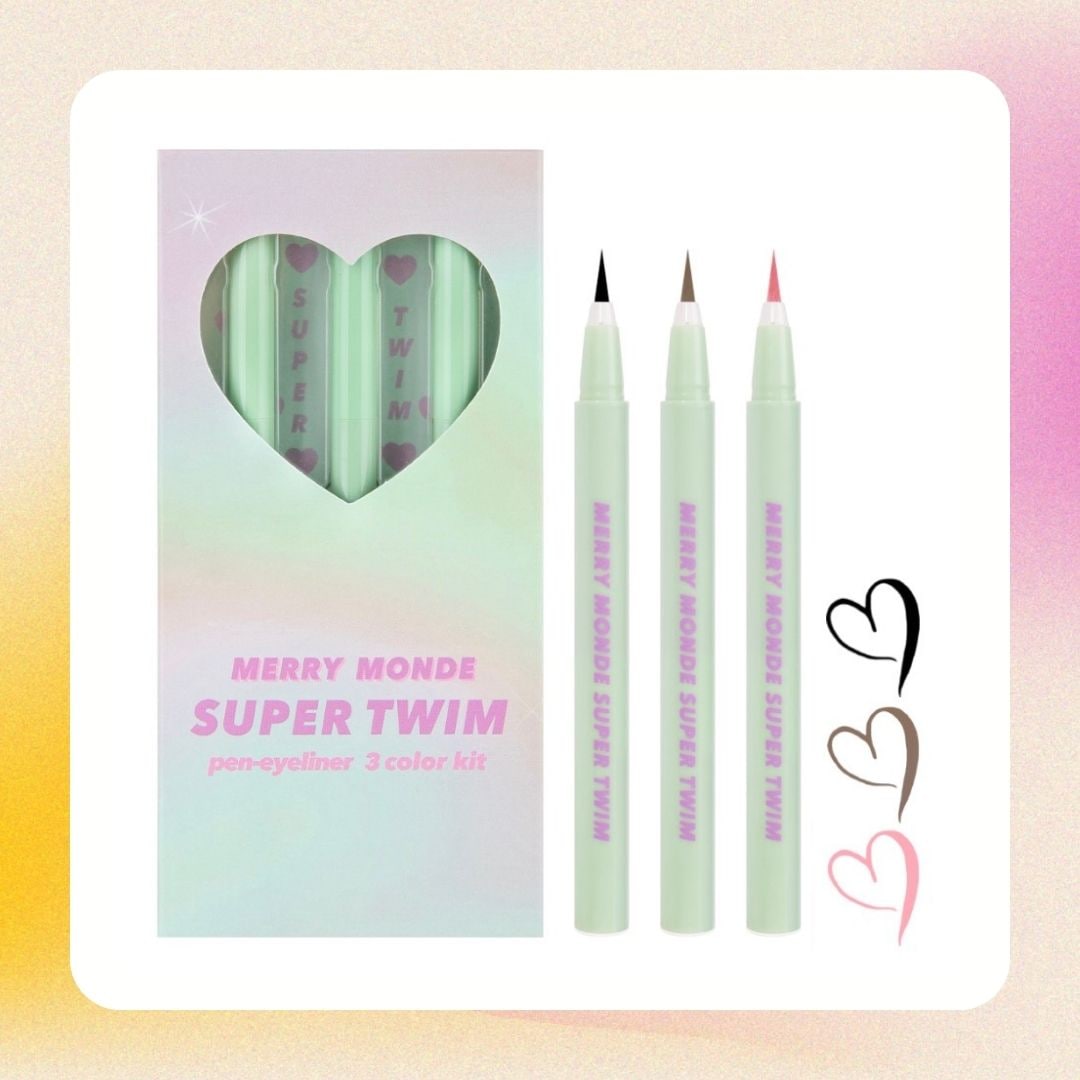 スーパー トゥイン ペン アイライナー 3種 キット