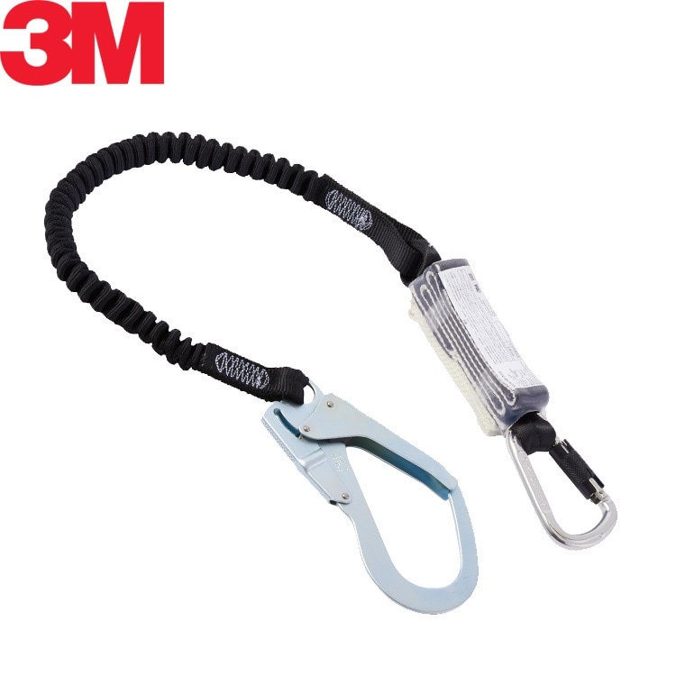 3M 伸縮式 ランヤード Type1 シングル 128kg対応 DBI-サラ EZ-Stop 1246472 1種 新規格 スリーエム 安全帯