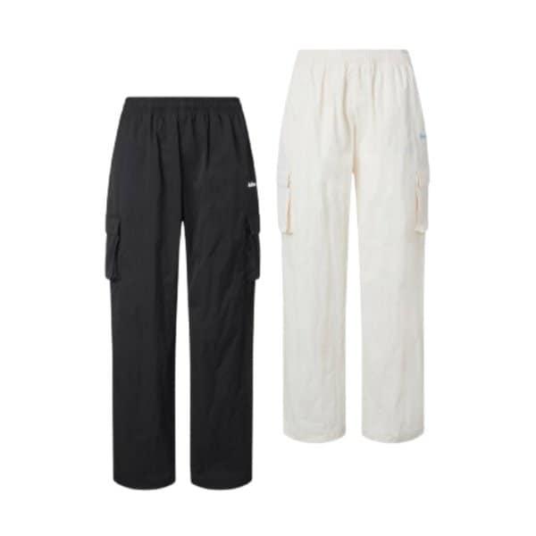 24AW 女性 ウーブン カーゴ パンツ WOVEN CARGO PANTS 防風パンツ 32YD475009 32YD475048 2C