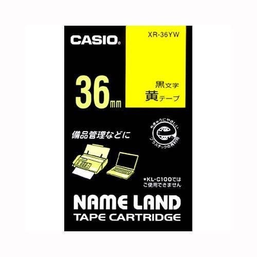 （まとめ買い）ネームランドテープ XR-36YW 00038713 [x3]