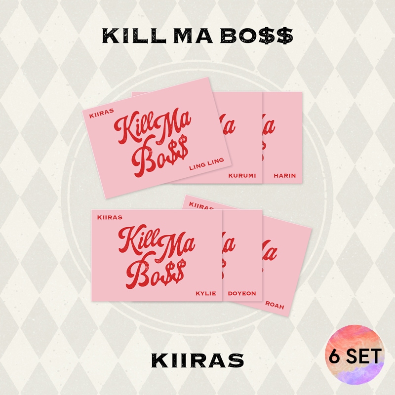 [6種 SET] KIIRAS - (1st Mini Album) KILL MA BO$$ (POCA)