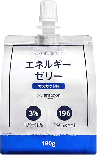 by Amazon エネルギーゼリー マスカット味 180g×30個 (Happy Belly) 5,276円