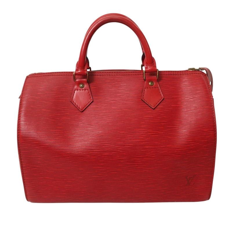 LOUIS VUITTON ルイヴィトン スピーディ30エピM43007 ハンドバッグ レッド A-7791