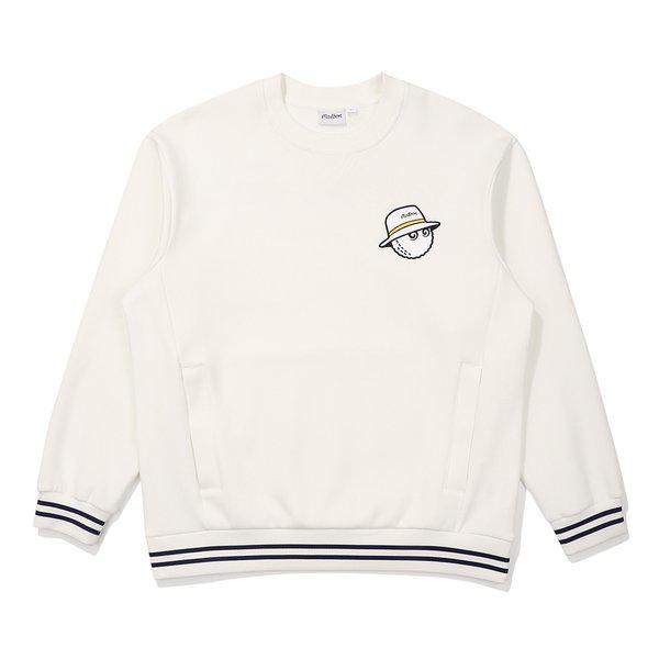 [マルボン公式] トラベル スクリプトラウンドマンツーマン OFF WHITE (MAN)