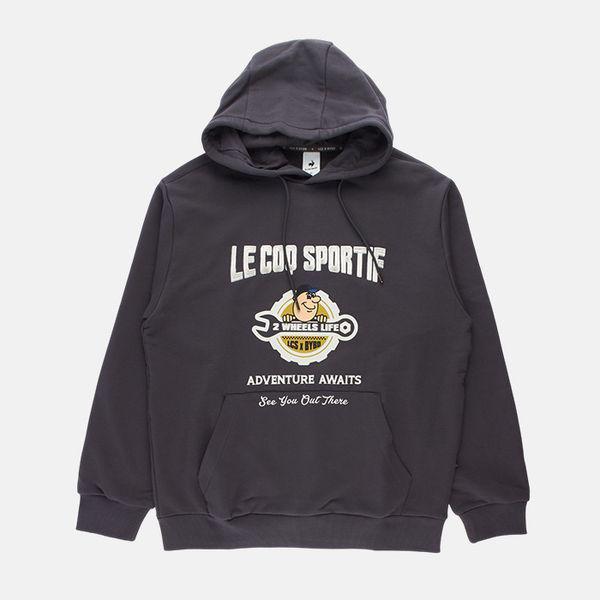 共用ルーズフィット高重量綿フード付きTシャツ QP423CHDO1_P407300051