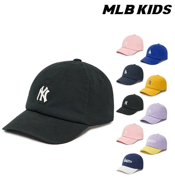 [MLBキッズ] BABYキャップ (8色) サイズ調節ベルクロキャップ [甥っ子へのプレゼント赤ちゃんへのプレゼント]