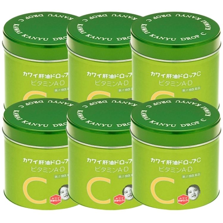 指定第2類医薬品 6個セット 河合薬業 肝油ドロップC 150粒 カワイ 肝油ドロップc