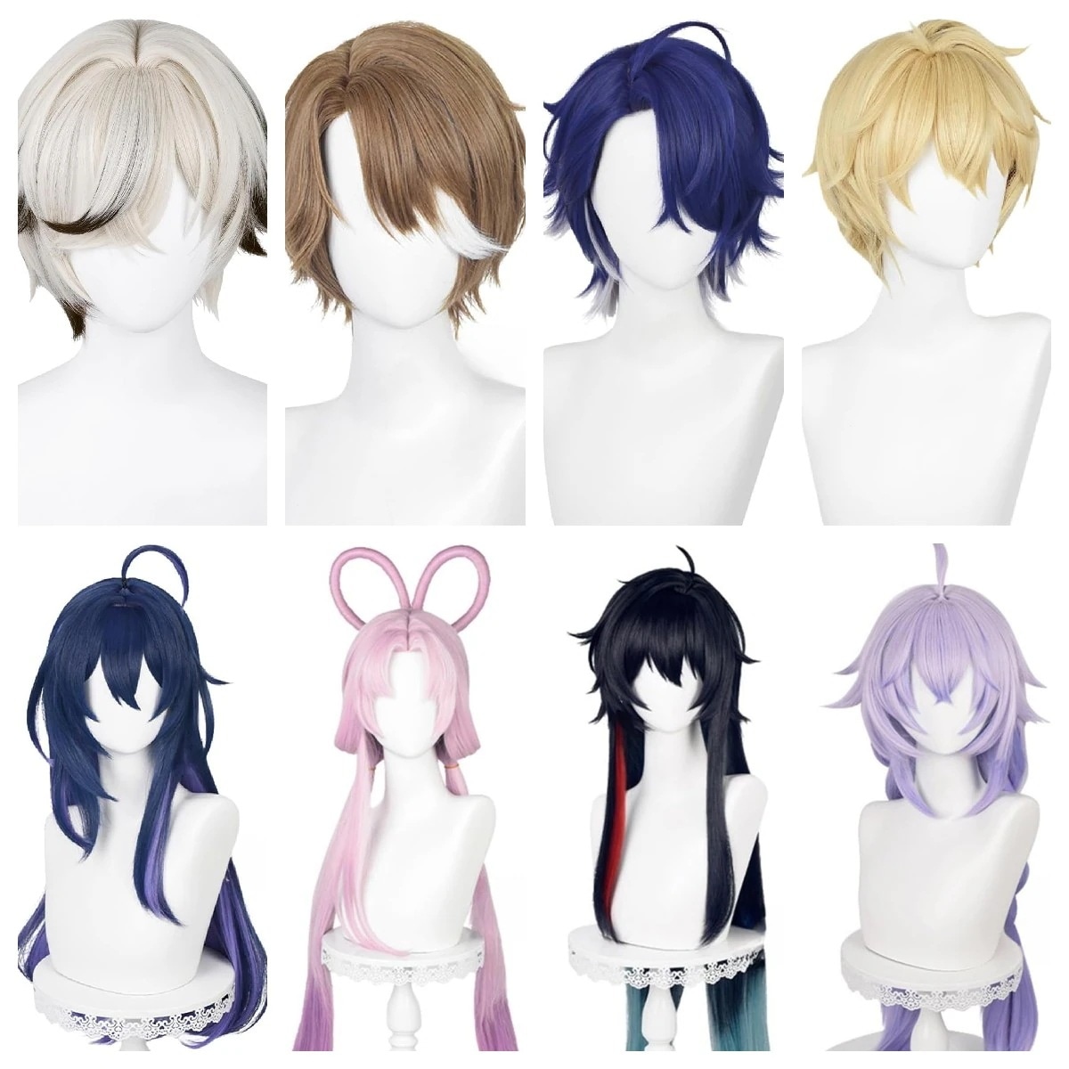 コスプレウィッグ全33色アーランアスターアポニアヴェルトエリシアカフカジェパードゼーレナターシャブローニャ白露丹恒符玄崩壊スターレイル御空ロングかつら耐熱長髪