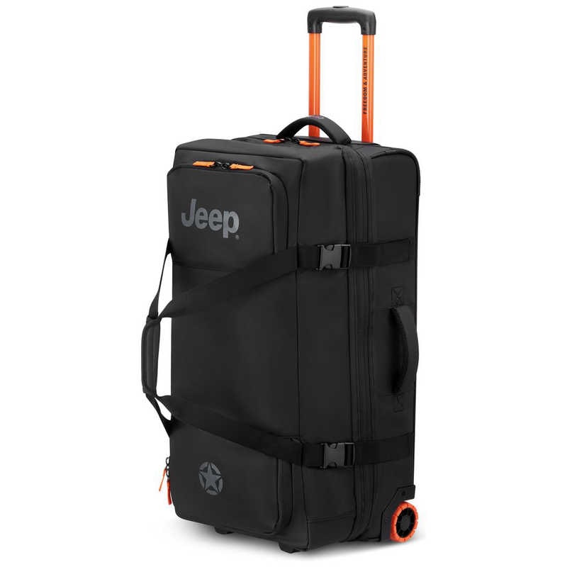 ジープ　ソフトキャリー ボストンキャリー 大型ダッフルバッグ Mサイズ CASCADE カスケード ブラック　J0274324000