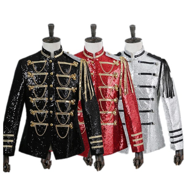 3色入荷　メンズ　スーツ　ジャケット　タキシード　メンズ タキシード　演出服 華麗な王族服 王子様 ヨーロッパ風 復古風 コスプレ衣装　宮廷服　貴族服　コスチューム　舞台　撮影