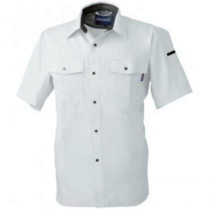 桑和 617 半袖シャツ 6Lサイズ シルバーグレー(22) Absolute GEAR