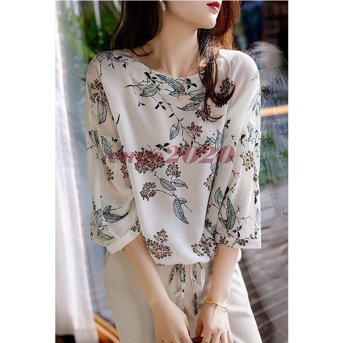 Tシャツ レディース 40代 春夏新作 上品Tシャツ 白ブラウス きれいめ花柄 シフォンtシャツ 五分袖トップス オシャレ通勤 ゆったりtシャツ 30代 50代 カジュアル