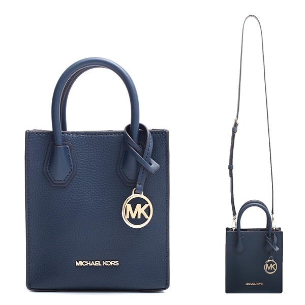 ショルダーバッグ MERCER XS NS SHOPPER XBODY LEATHER 35S1GM9T0L レディース ネイビー