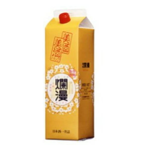 日本酒 パック 爛漫 美酒1800ml1ケース/6本(006)『FSH』