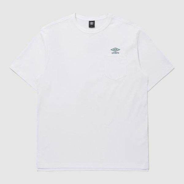 M 半袖Tシャツ CQK UQ123CRS17-WHT エッセンシャルポケット半袖Tシャツ / WHITE