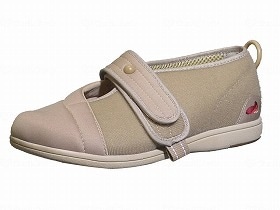 介護靴 パステル406 ベージ 28.0