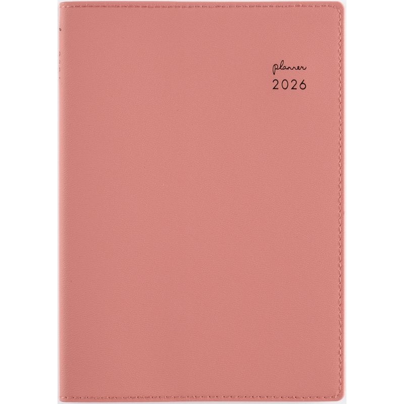 （まとめ買い）高橋書店 2026年 手帳 No.366 リラクレール6 月曜始まり B6判 月間ブロック式 ピンクソルト [x3]