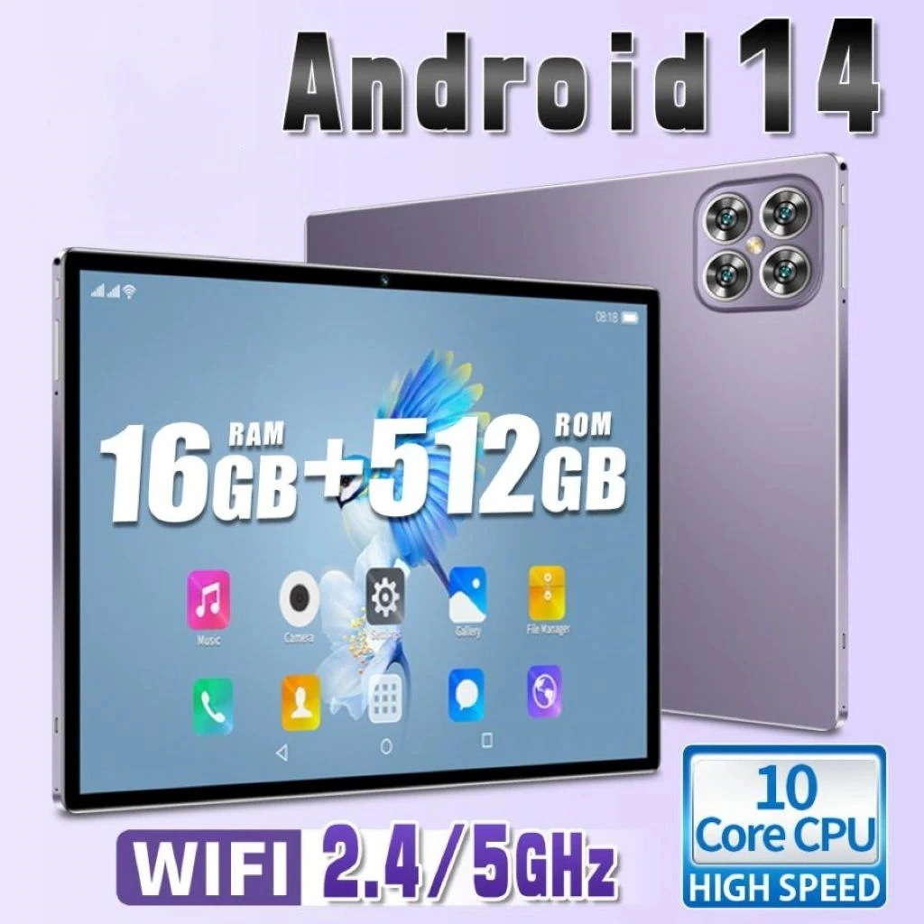 【新年 限定】タブレット PC 本体 Android14 大画面 10インチ 16GB+256GB 読書 2560*1600 動画視聴 Bluetooth GPS WiFi ネット授業 simフ