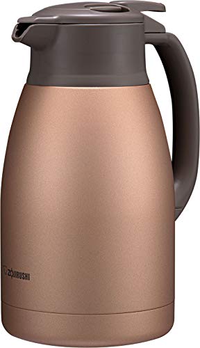 マホービン ステンレスポット 1.5L ポット 卓上 広口約6.5cm ステンレス真空2重まほうびん 保温・保冷 マットカッパー SH-HC15-NU