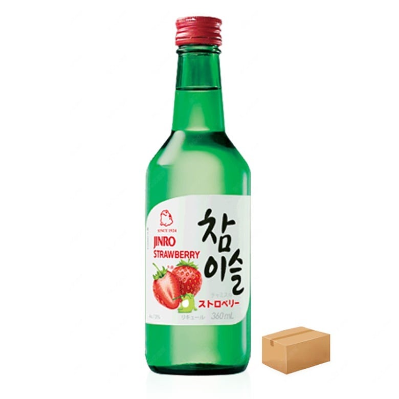 チャミスル ストロベリー 360ml 20本 1ケース 韓国焼酎 いちご