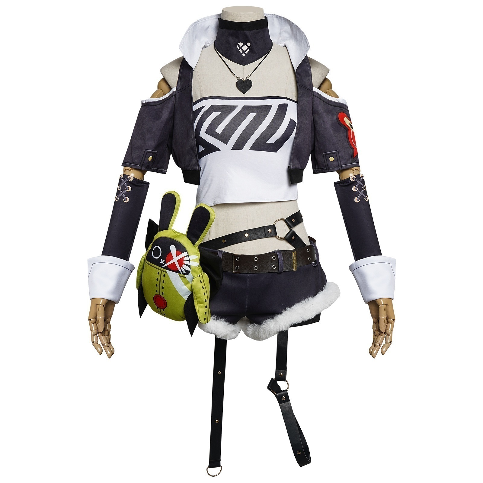 絶区零cos服装狡猾なウサギの部屋のニコドマラコスプレゲームは服のスーツのフルセットの婦人服を演じます