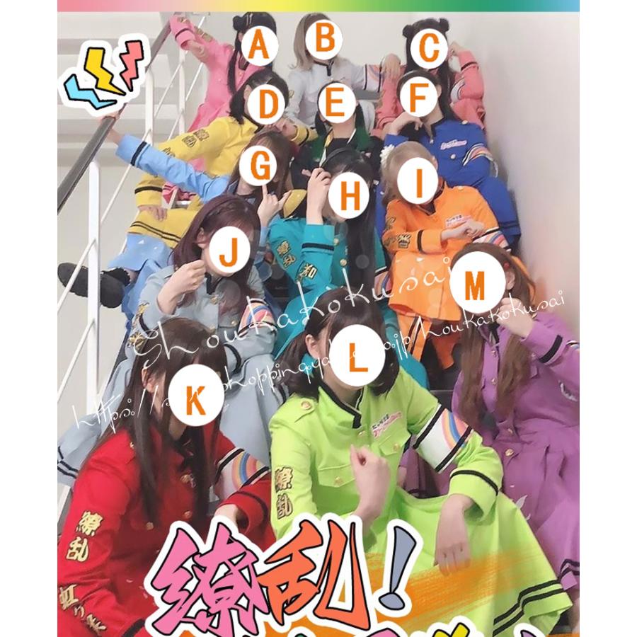 LoveLive 虹ヶ咲学園スクールアイドル同好会5th 繚乱 ビクトリーロード オーダーメイド プリントタイプ 刺繍タイプ コスプレ衣装 日常服 ハロウィン仮装 文化祭