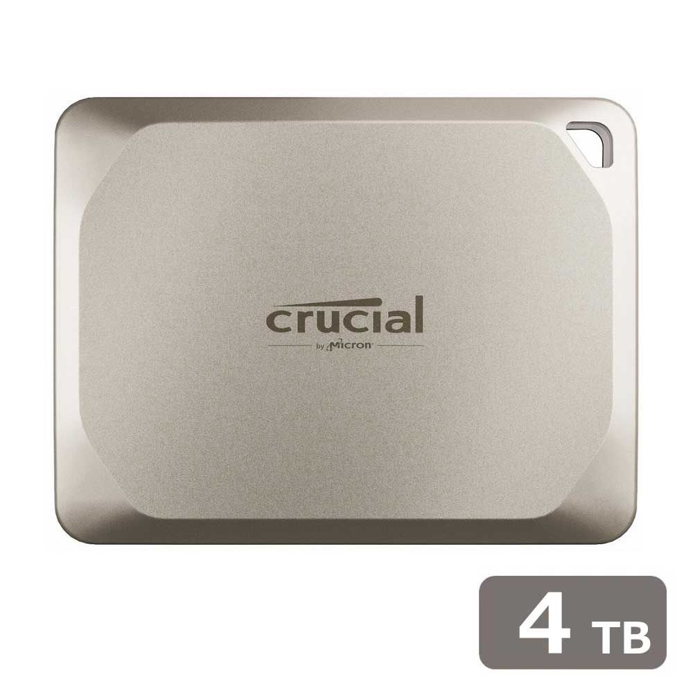 Crucialクルーシャル 【国内正規品】Crucial X9 Pro for Mac 4TB ポータブルSSD CT4000X9PROMACSSD9B