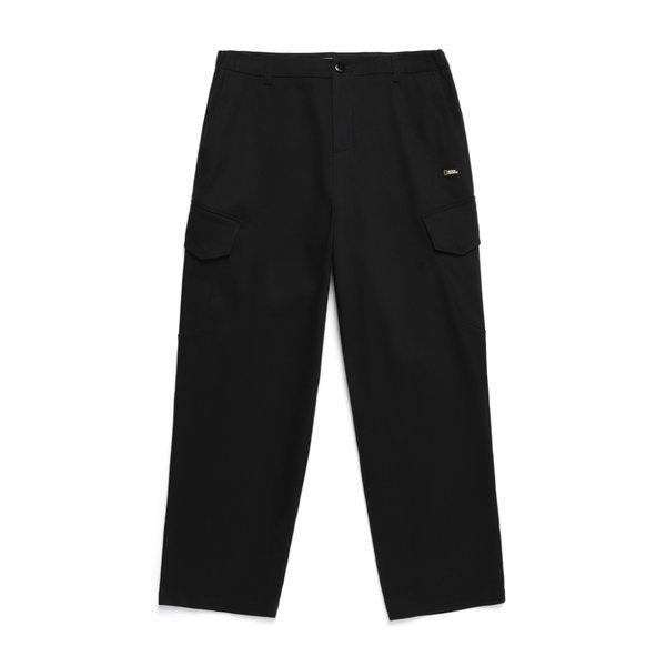 N244MPT040 ブラッシュ カーゴ パンツ カーボン ブラック