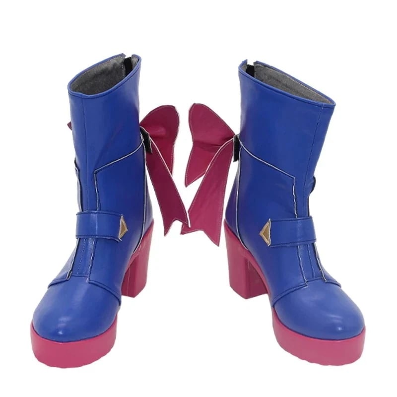 コスプレ靴鷹嶺ルイたかねるいVtuber靴ブーツ下駄シューズ長靴コスプレクリスマスハロウィン