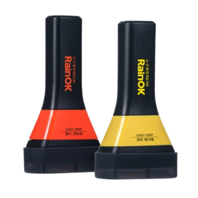 [油膜除去120ml+撥水コーティング120ml] NEW レインOK イージーグリップ SET/韓国人気
