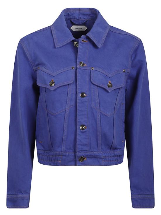 VERSACE Women Denims 10245271A178711DB10 Blue