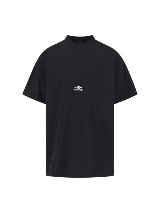 BALENCIAGA Men T-Shirts 850345 TTVK59034 Black