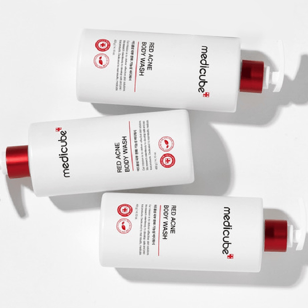 メディキューブ レッド アクネ トラブル ボディウォッシュ 20 石鹸の香り400ml3個