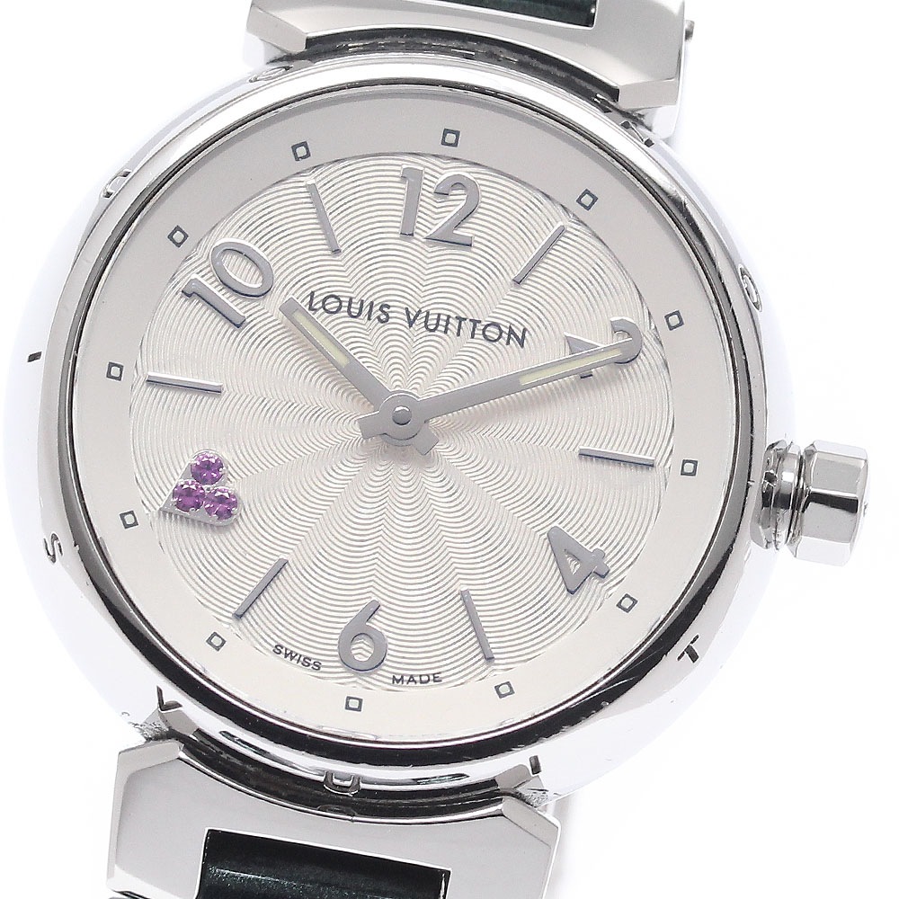ルイ・ヴィトン LOUIS VUITTON Q1218 タンブール ハート クォーツ レディース _922471【中古】