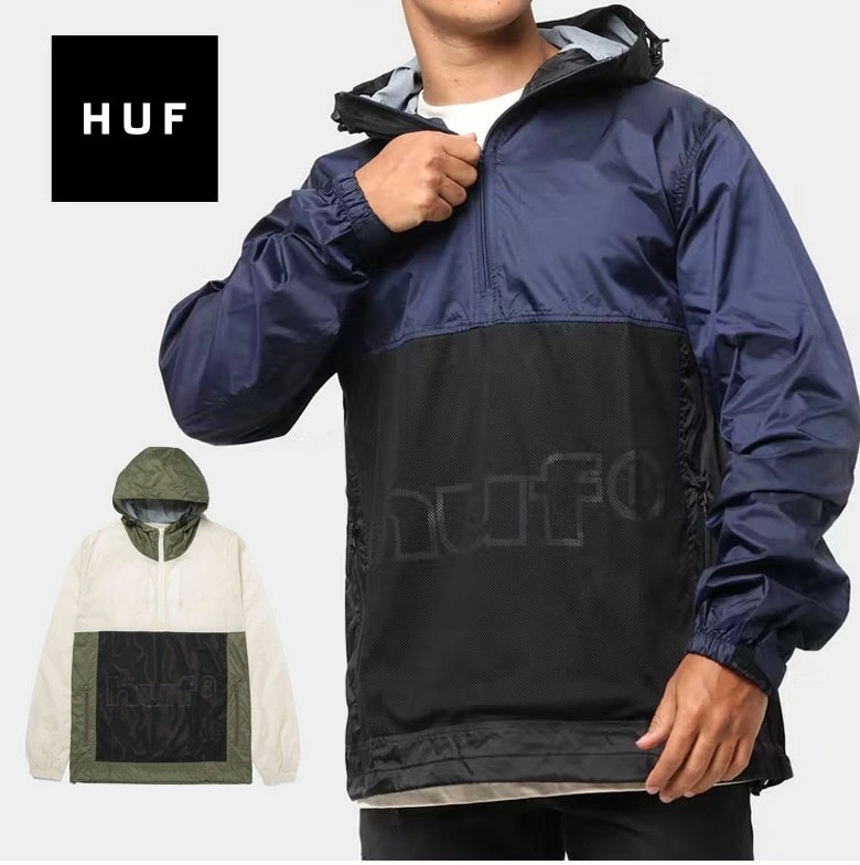 アウター ジャケット プルオーバー 長袖 ストリート スケボー 人気 US JK00315 WIREFRAME ANORAK ギフト プレゼント