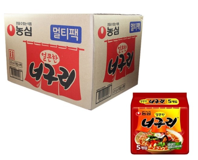 （TF013）農心オルクンハンタヌキ120g /韓国配送/ラーメン