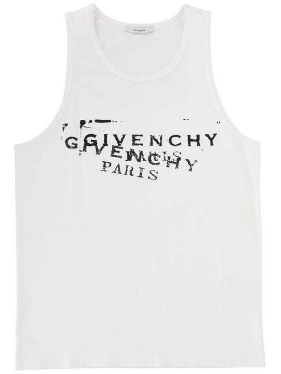 GIVENCHY Men T-Shirts BM71NH3YSA 100 White