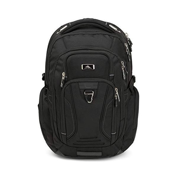 High Sierra TSA Elite Laptop Backpack, Black, One Size 並行輸入品