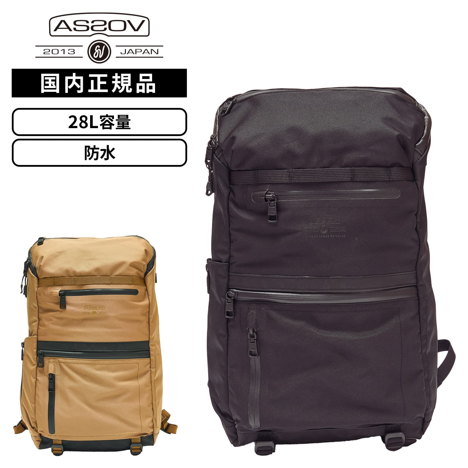 バッグ バックパック リュック WATER PROOF CORDURA 305D ROUND ZIP BACKPACK メンズ レディース 28L 軽量 大容量 ブランド 防水 通勤 通学 旅行