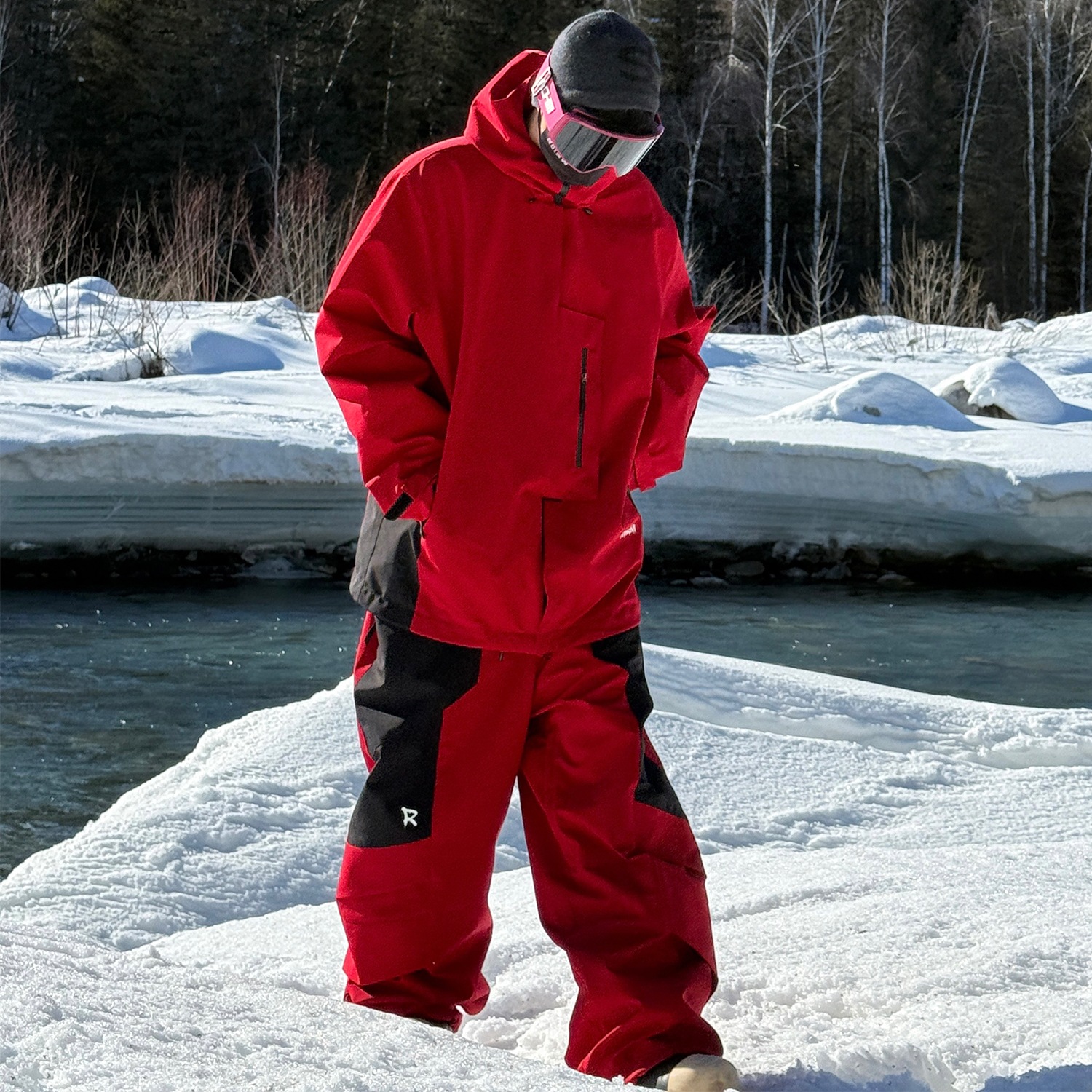 スノーボードウェア 2025 2026冬 上下セット レディース メンズ ジャケット アウター パンツ スキーウェア