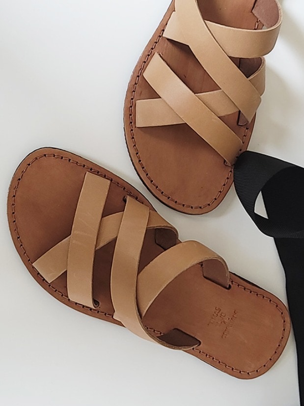 [COSYHARU公式] Beach Summer Line Slippers