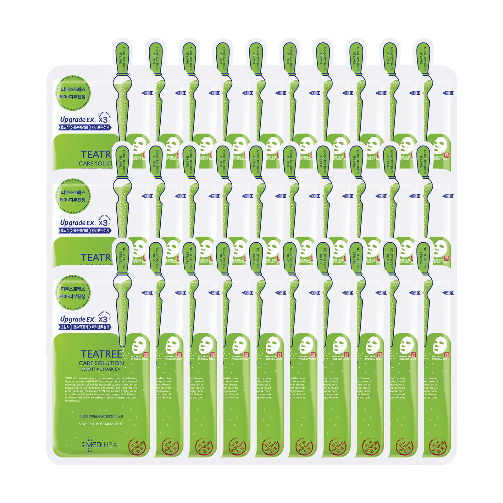 MEDIHEAL(メディヒール) ティーツリー ケアソリューション エッセンシャルマスク EX (30)