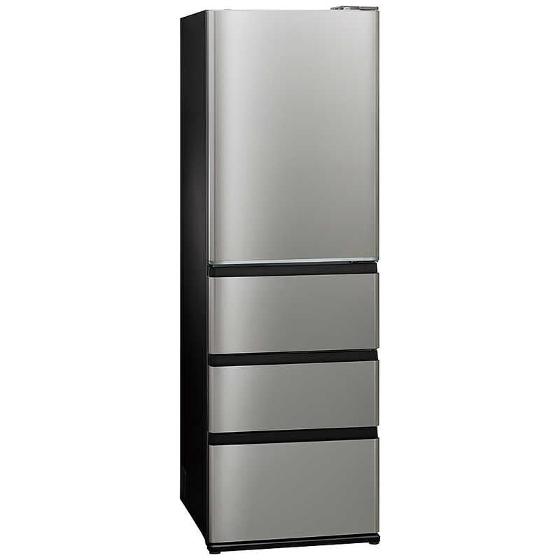 アクア　AQUA　冷蔵庫 4ドア 458L 右開き Delie＋(デリエ・プラス)シリーズ 幅59.5cm チタンシルバー　AQR-V46R-S（標準設置無料）